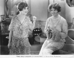 Winnie Lightner and Nancy Welford in Gold Diggers of Broadway (1929)