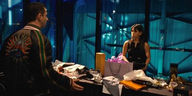 Grace Dumdaw as Assistant in Succession Season 3.