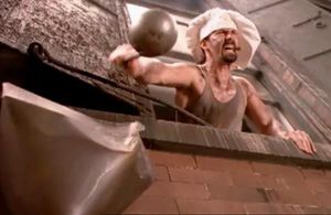 Still of Steven Dean Davis in HBO's 'STOMP OUT LOUD'