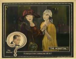 Barbara Bedford and Claire Windsor in The Acquittal (1923)