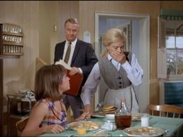 Sally Field, Brooke Bundy, and Don Porter in Gidget (1965)