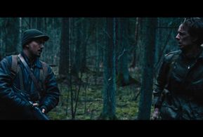 Jackson Rathbone (as Walsh) and Fredrik Wagner (as Rucker) in Warhunt