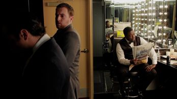 Shay Roundtree and Zackery Charles in The Bathroom Attendant (2013)