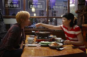Shim Eun-kyung and Jung Jinyoung in Miss Granny (2014)