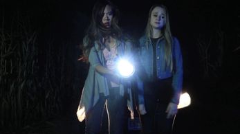 Tina Duong and Briana Aceti in The Girl in the Cornfield (2016)