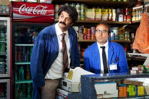 Ramzy Bedia and Eric Judor in Halal police d'État (2011)