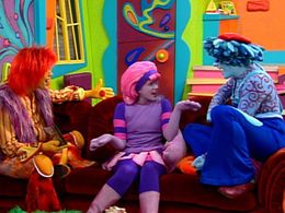 Lisa Lennox, Chad McNamara, and Jonny Wexler in The Doodlebops (2004)