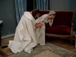 Bruno Ganz and Edith Clever in The Marquise of O (1976)