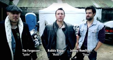 Robert James, Johnny Hamilton, and Timothy Fergusson in The Clandestine (2012)