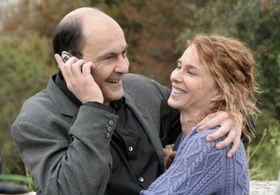 Pascale Arbillot and Jean-Pierre Bacri in Let it Rain (2008)