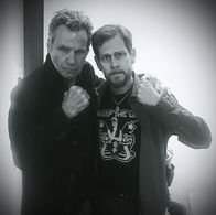 Martin Kove & I after the debut screening of Finding Sara