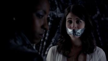 Rutina Wesley and Amelia Rose Blaire in True Blood (2008)