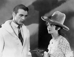Gary Cooper and Betty Jewel in Arizona Bound (1927)