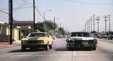 H.B. Halicki, Mark Cole, Michael Cole, Don Simmons, Ron Simmons, Billy Englehart, Edward Booker, and Anthony Cole in Gon