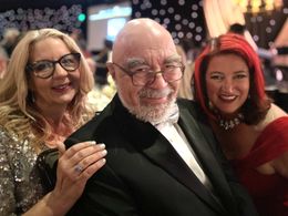 Mary DeChambres, Alan Heim, Molly Shock at the 2020 ACE Eddie awards