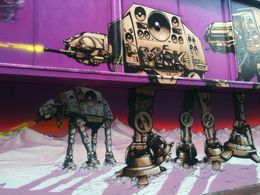 It's gone now... but this 'wall-art' was wot made Brighton bootiful...