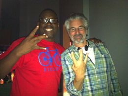 On the set of Second Generation Wayans with exec. producer Devon Shepard.