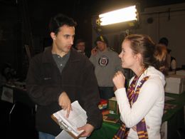 On the set of Booth Girls