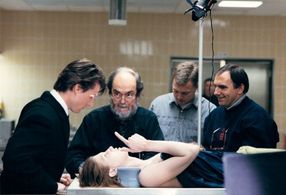 Outtake from Eyes Wide Shut with Stanley Kubrick and Tom Cruise