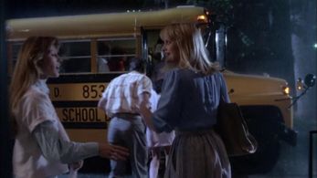 Andra St. Ivanyi and Deborah Winters in The Outing (1987)