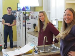 Jamie Fritz, Brayden Patterson, and Courtni Aries in Up on High Ground (2014)