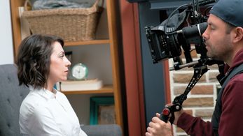 Vanessa Burns as Becky Miller in Acting Up with Marc Forand