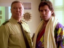 Jan Fedder and Edgar Hoppe in Großstadtrevier (1986)