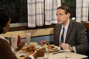 Fran Kranz and Brittany Bradford in Julia (2022)