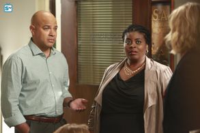 Philip Anthony-Rodriguez and Lateefah Holder in Modern Family (2009)