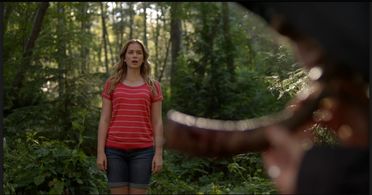 Andrew J. West and Elizabeth Lail in Dead of Summer (2016)