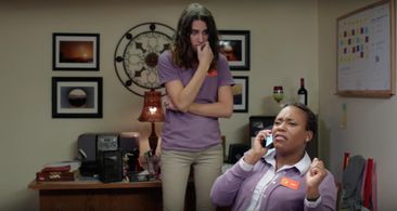 Natalie Whittle and Jade Martz in Part Timers (2016)