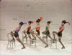 Lucie Arnaz, Ruth Buzzi, Patti Deutsch, Sarah Kennedy, and Donna Jean Young in Rowan & Martin's Laugh-In (1967)