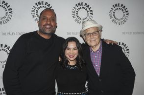 Norman Lear, Kenya Barris, and Gloria Calderón Kellett