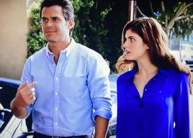 Still of Josh Casaubon and Alexandra Daddario - 