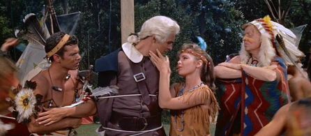 Tuesday Weld, Tom Gilson, Dwayne Hickman, and O.Z. Whitehead in Rally 'Round the Flag, Boys! (1958)