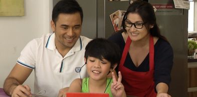 Camille Prats, Neil Ryan Sese, and Jude De Jesus in Ang forever ko'y ikaw (2018)