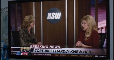 Olivia Birkelund and Megan Hilty in BrainDead (2016)