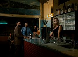 Katharina Herberg, El Hedi ben Salem, and Barbara Valentin in Ali: Fear Eats the Soul (1974)