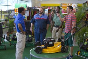 Adam Sandler, Chris Rock, Tim Meadows, and Kevin James in Grown Ups 2 (2013)