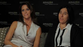 Amy Landecker and Andrea Sperling in IMDb: What to Watch (2013)