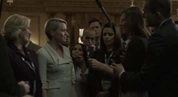 House of Cards with Robin Wright and Jayne Atkinson
