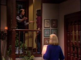 Michael J. Fox and Meredith Baxter in Family Ties (1982)