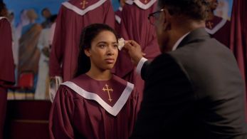 Giancarlo Esposito and Herizen F. Guardiola in The Get Down (2016)