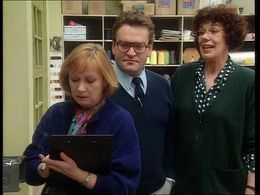 Luk van Mello, Rick Nicolet, and Ellen Röhrman in Vrouwenvleugel (1993)