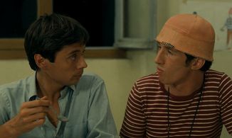 Patrick Bouchitey and Marc Chapiteau in The Best Way to Walk (1976)