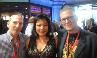 Premiere of Wind Walkers, FrightFest 2015 London, UK. With Greg Day, Director and Paul Smith, PR. They were both so grac