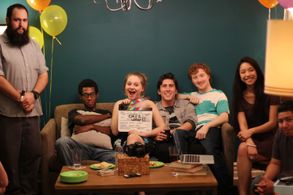 Writer/director/producer/actress Jayna Sweet, actor/producer Kyle Perren, actor Michael William Hunter, DP Noble Gray, b