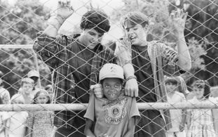 Carmine Genovese, Norman D. Golden II, and Sean O'Neal in Cop & ½ (1993)