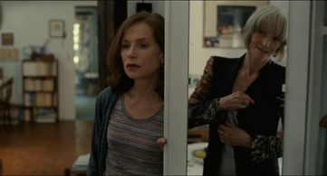 Isabelle Huppert and Edith Scob in Things to Come (2016)
