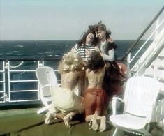 Sergey Makhovikov, Anatoliy Ravikovich, Elena Stavitskaya, and Kristina Sinelnik in Khippiniada abo materik kokhannya (1